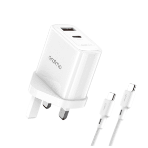 oraimo PowerGaN 45 45W Fast Charging Charger Kit with Type-C to Type-C Cable