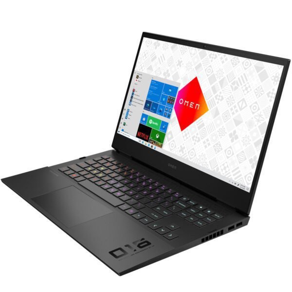 Hp Omen 16-b0013x Intel Core i7 11th Gen 16GB RAM 512GB SSD + 6GB NVIDIA GeForce RTX 3060 16.1 Inches FHD Gaming Laptop