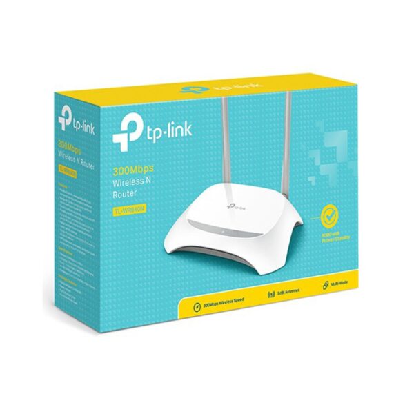 TP Link WR-840N 300Mbps Wireless N Speed Router