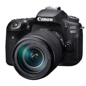 Canon EOS 90D DSLR Camera 32.5MP LCD Screen and 18-135 USM Lens Kit