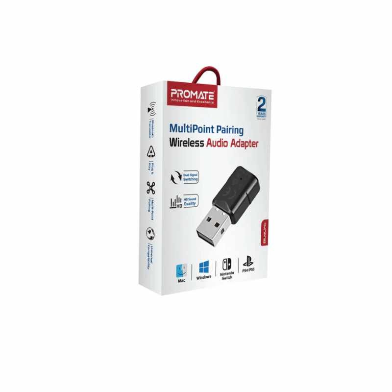 Promate BlueLink MultiPoint Pairing Wireless Audio Adapter - Image 3