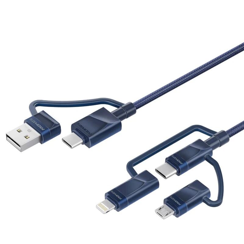 Promate PentaPower 6-in-1 Hybrid Multi-Connector cable for Charging & Data Transfer Price in Kenya-003-Mobilehub Kenya