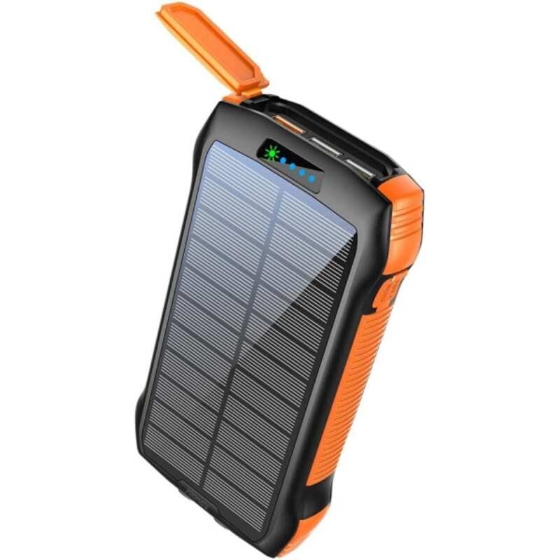 Promate SolarTank-10PDQi 10000mAh Rugged EcoLight Solar Power Bank Price in Kenya-002-Mobilehub Kenya