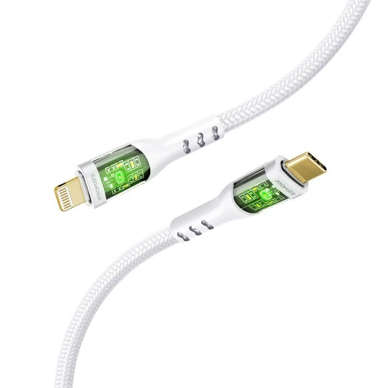 Promate TransLine-Ci 27W Power Delivery USB-C to Lightning Cable Price in Kenya-002-Mobilehub Kenya