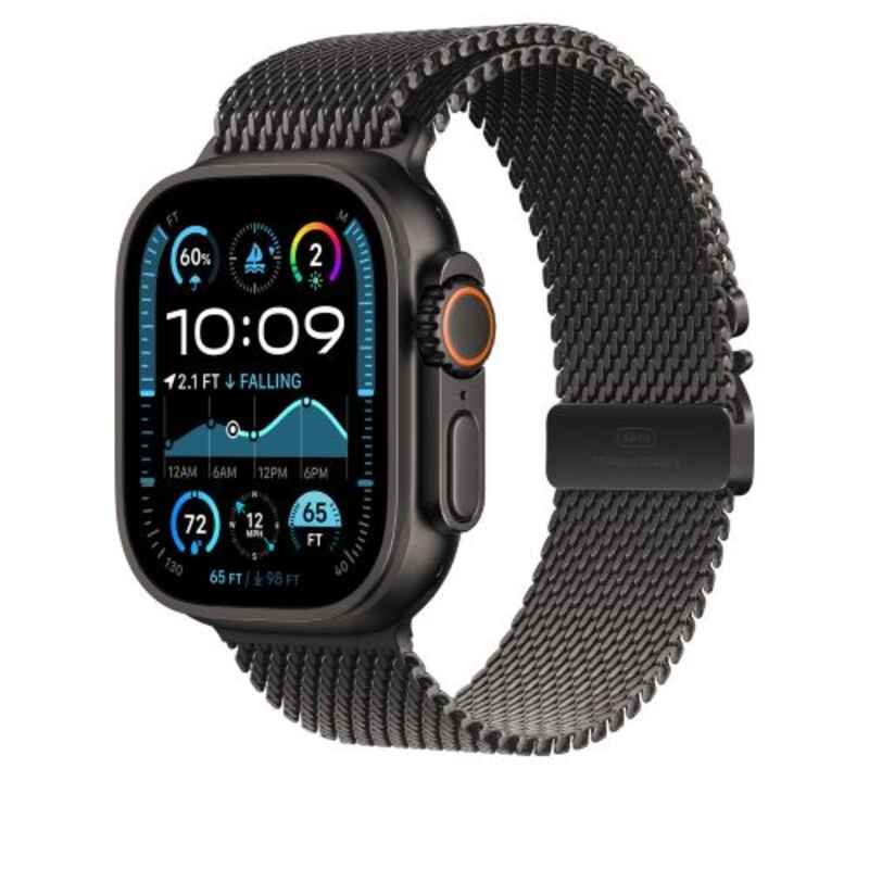 Apple Watch Ultra 2 49mm Black Titanium Case Milanese Loop Price in Kenya-002-Mobilehub Kenya