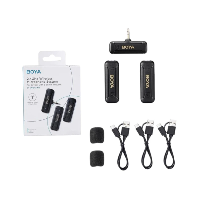 BOYA BY-WM3T2-M2 Mini Wireless Microphone Price in Kenya-004-Mobile Hub Kenya